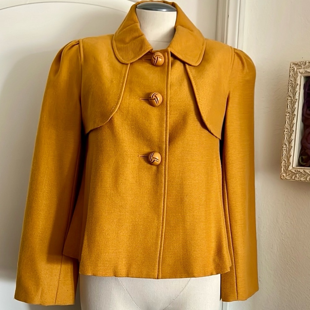 DIALOGUE / Vintage / Mustard Yellow Jacket - Picture 1 of 12